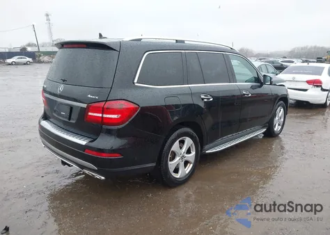 2017 Mercedes-Benz Gls 450 4Matic z USA, uszkodzony, nr VIN 4JGDF6EE0HA908327